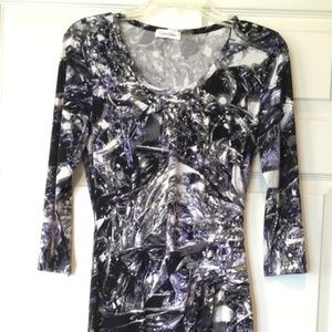 Calvin Klein Galaxy Print Dress